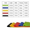 2/3/5Pcs Training Fitness Rubber Resistance Yoga Home Gym Elastic Pilates Crossfit Workout Equipment Bodybuilding For Sports 4