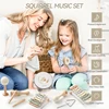 Wooden Montessori Musical Instruments for Baby, Xylophone, Rattle, Drum, Music Enlightenment, Educational Toys , Christmas Gift 5
