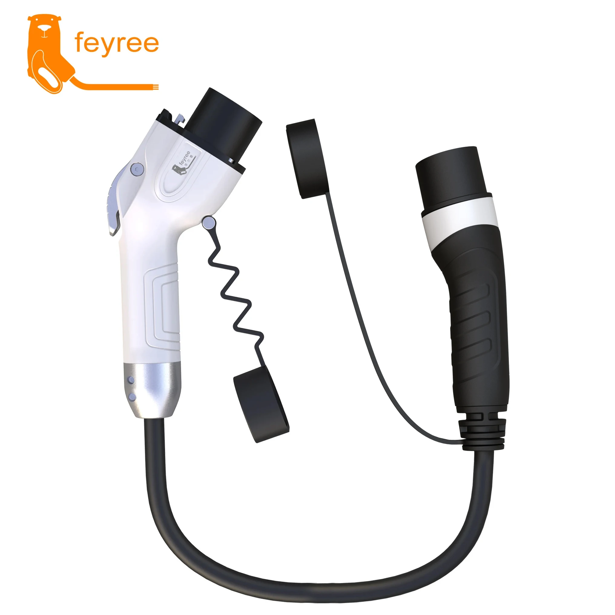 Feyree Electric Vehicle Charging Gun 16A32A Ac Charging Pile Adapter for Slow Charging at Home