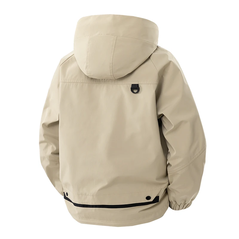 Unisex Hiking Jacket Waterproof Windbreaker for Outdoor Activities