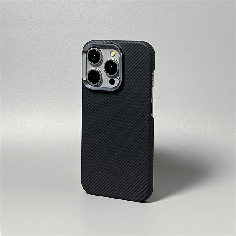 رقيقة جدا ألياف الكربون الملمس Magsafe جراب هاتف آ...