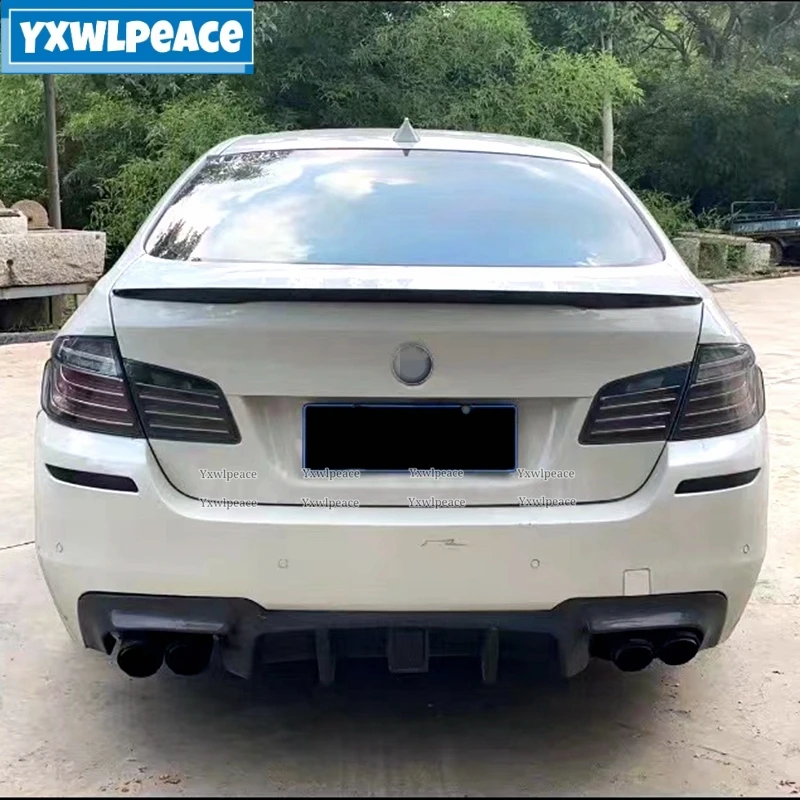 P Style Abs Plastica Posteriore Tronco Spoiler Body Kit Accessori Per Bmw Serie 5 M5 520I 528I 525I F10 F18 2010 -2017