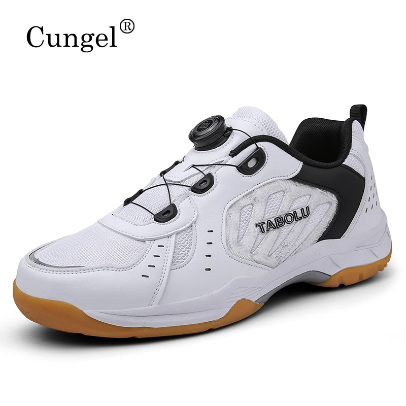

New Badminton Shoes Men Women Big Size 36-46 Professional Badminton Wears for Ladies Tennis Sneakers Light Volleyball Shoes