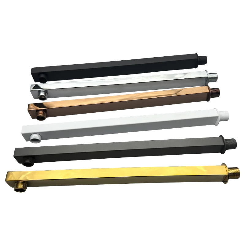 Stainless Steel Shower Arm Extension Wall Mounted for Shower Head Shower Pipe Extension Shower Head Extender