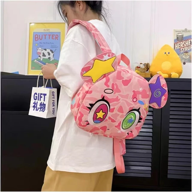 Cartoonbox Contrast PU Backpack｜バッグ