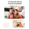 Silicone Protective Case for Google TV Streamer 4K 2024 Voice Remote Control Anti-Slipping Protection Cover Shell with Lanyard 5