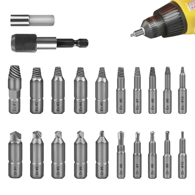Snap On Stud Bolt Extractor Kit High, 56 OFF