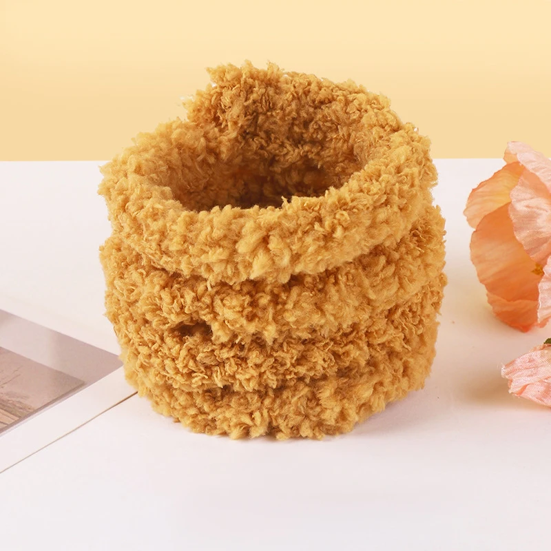 Filo Di Lana Di Velluto Corallo Colorato Bastoncino Di Torsione Radice Di Lana Ultra Densa Che Torce Il Filato Di Peluche Intrecciato Con Filo Di Ferr