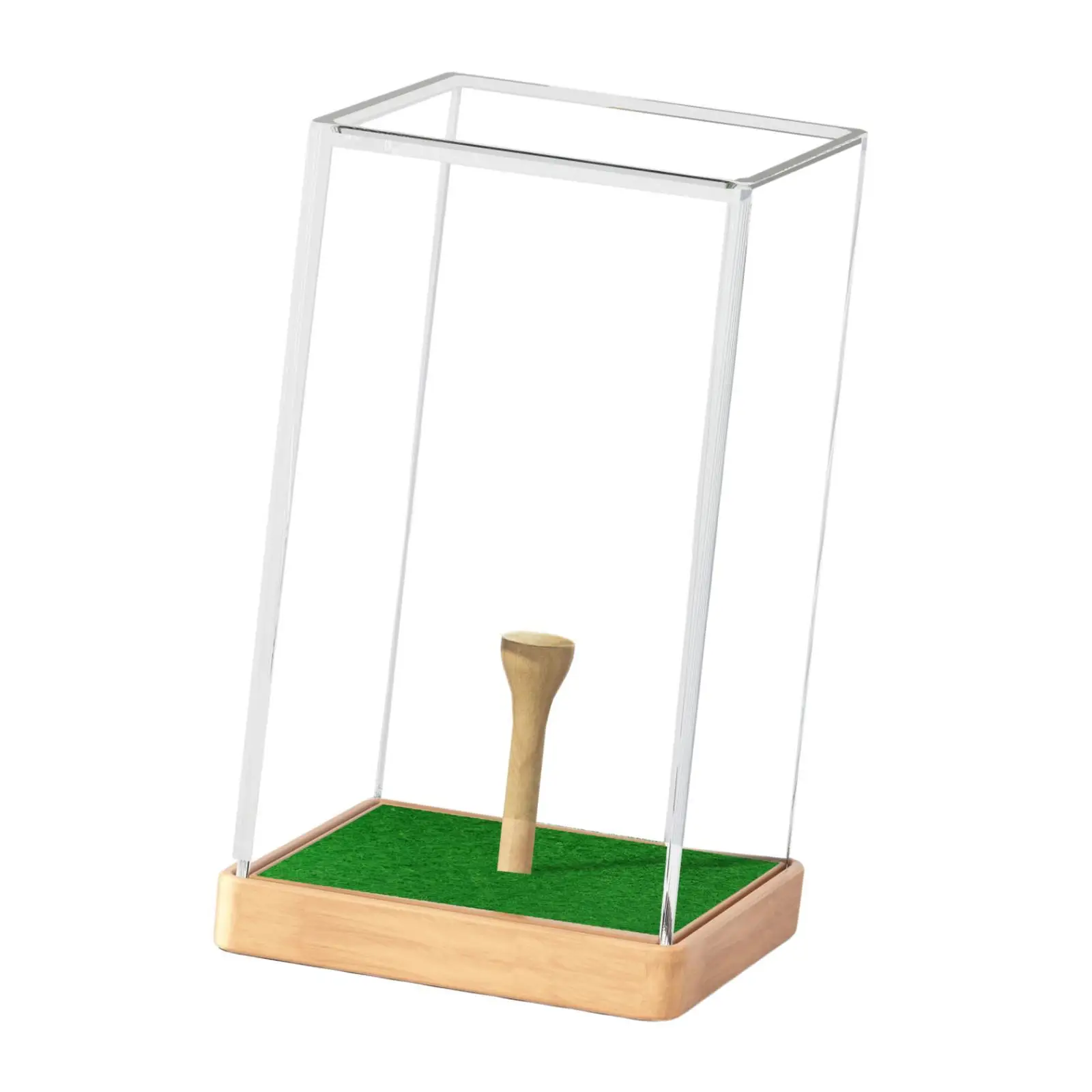 Golf Ball Display Box Multiuse Storage Box for Earphone Small Toys Baseball