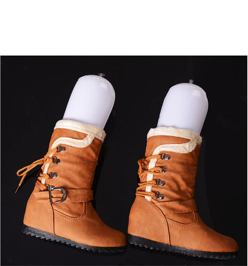 2Pcs Nützliche Kunststoff Schuh Aufhänger 50cm 32cm Aufblasbare Frauen Lange Stiefel Schuhe Ständer Halter Bahre Unterstützung Former schuh Bäume – Detail 7