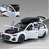 1/24 Audi RS6 Avant Station Wagon Alloy Car Model Diecast Metal Toy Vehicles Car Model Simulation Sound and Light Kids Toys Gift 5