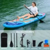 CADALENE Inflatable Stand Up Paddle Board, 10' 6" SUP PaddleBoard for Adults & Youth, with Camera Mount & Premium Accessories
