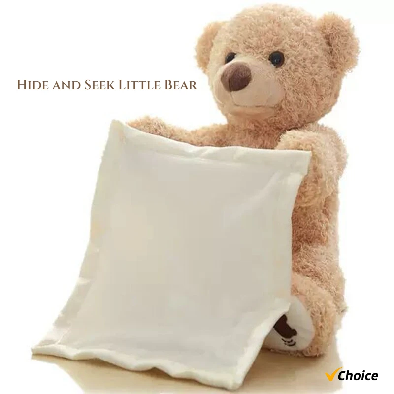 Plush Toys Baby Toy Hide And Seek Teddy Bear Can Speak Play