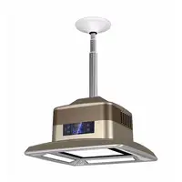 Commercial Ceiling Smoke Exhaust Lamp High Suction Exhaust Hood Silent Smoke Range Hood Lifting Chandelier 1