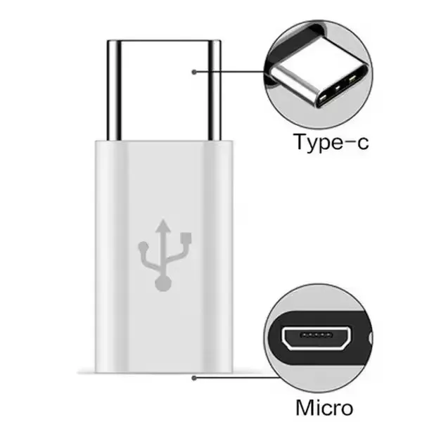 USB Type-C to Micro USB OTG Adapter Converter