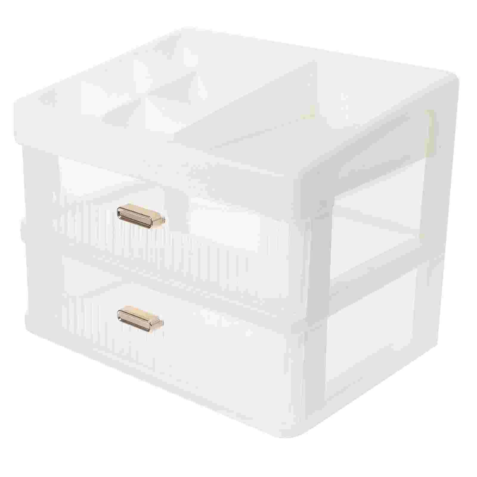 

Desktop Storage Box Makeup Organization Drawer Organizer for Drawers with Translucent