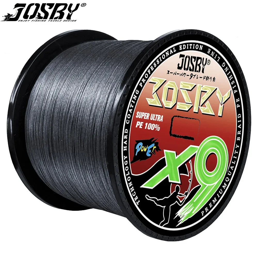 JOSBY X9 Braided Fishing Line 300/500/1000M Multifilament PE Japanese Super  Strong Smooth Sea Seawater Carp Braided Wire - AliExpress