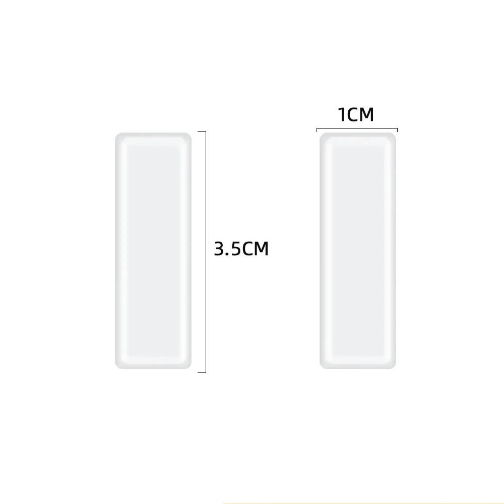 24/8Pcs Silicone Doors Stop Self Adhesive Anti-collision Door Handle Buffer Walls Furniture Protector Pads Mute Crash Sticker