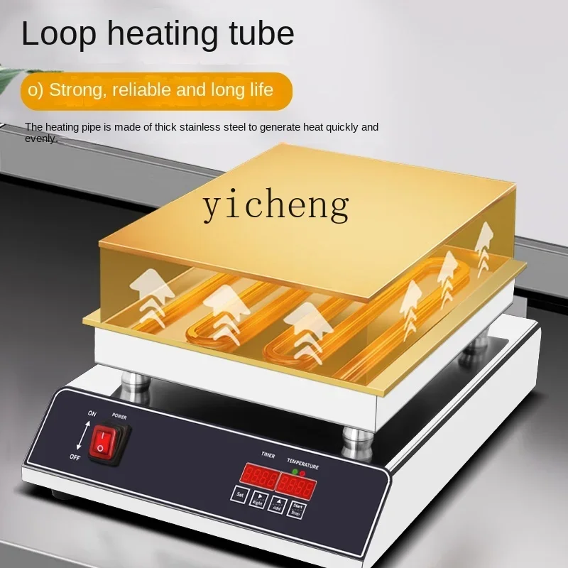 Tqh Electric Grill Pure Copper Single and Double Head Dorayaki Muffin Machine Internet Celebrity Snack Equipment 4