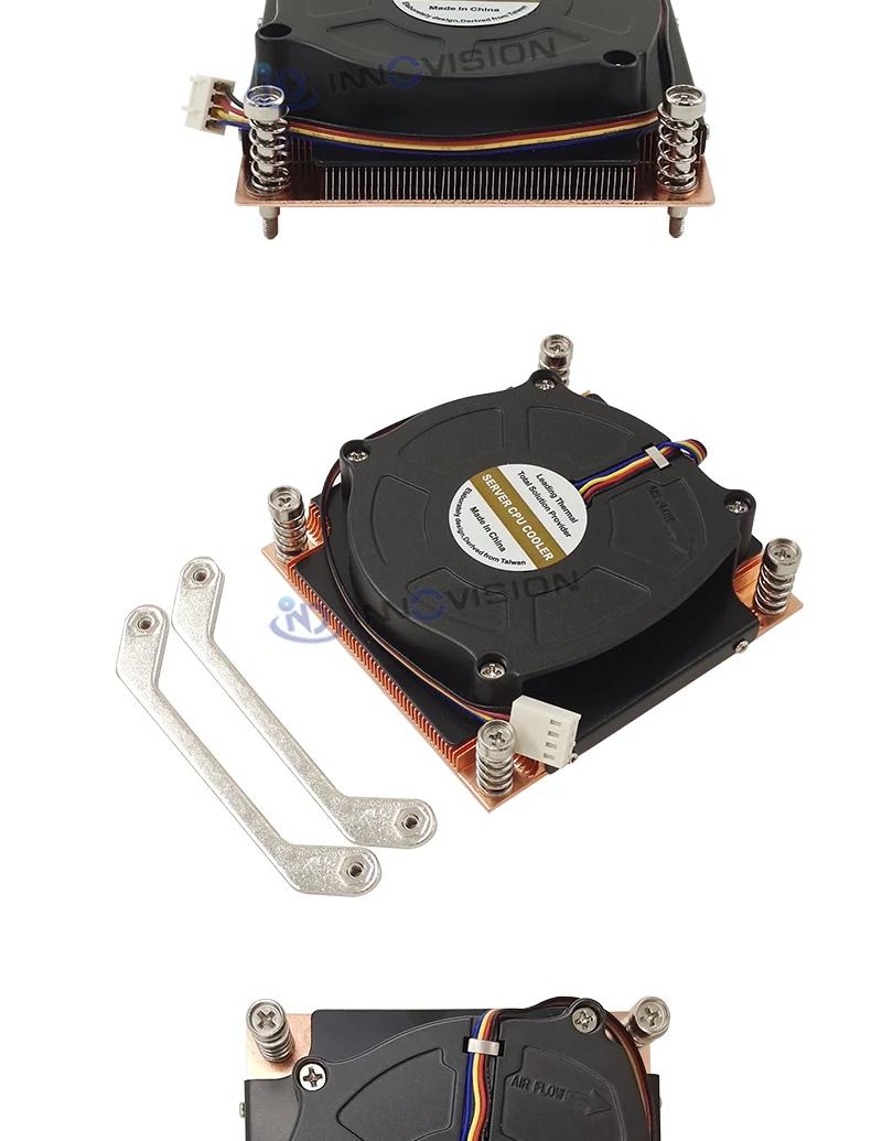 novo ativo dissipador de calor cpu cooler para intel buraco espaçamento tdp com base de câmara de vapor