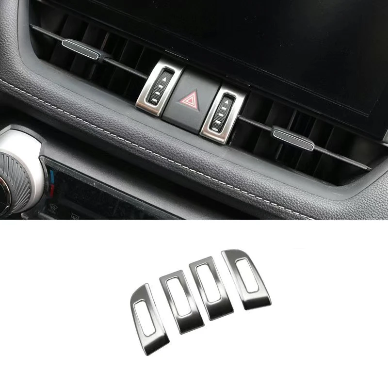 Accessories AC / Gear Box Panel Cover Trim For Toyota RAV4 RAV 4 - Foto 5