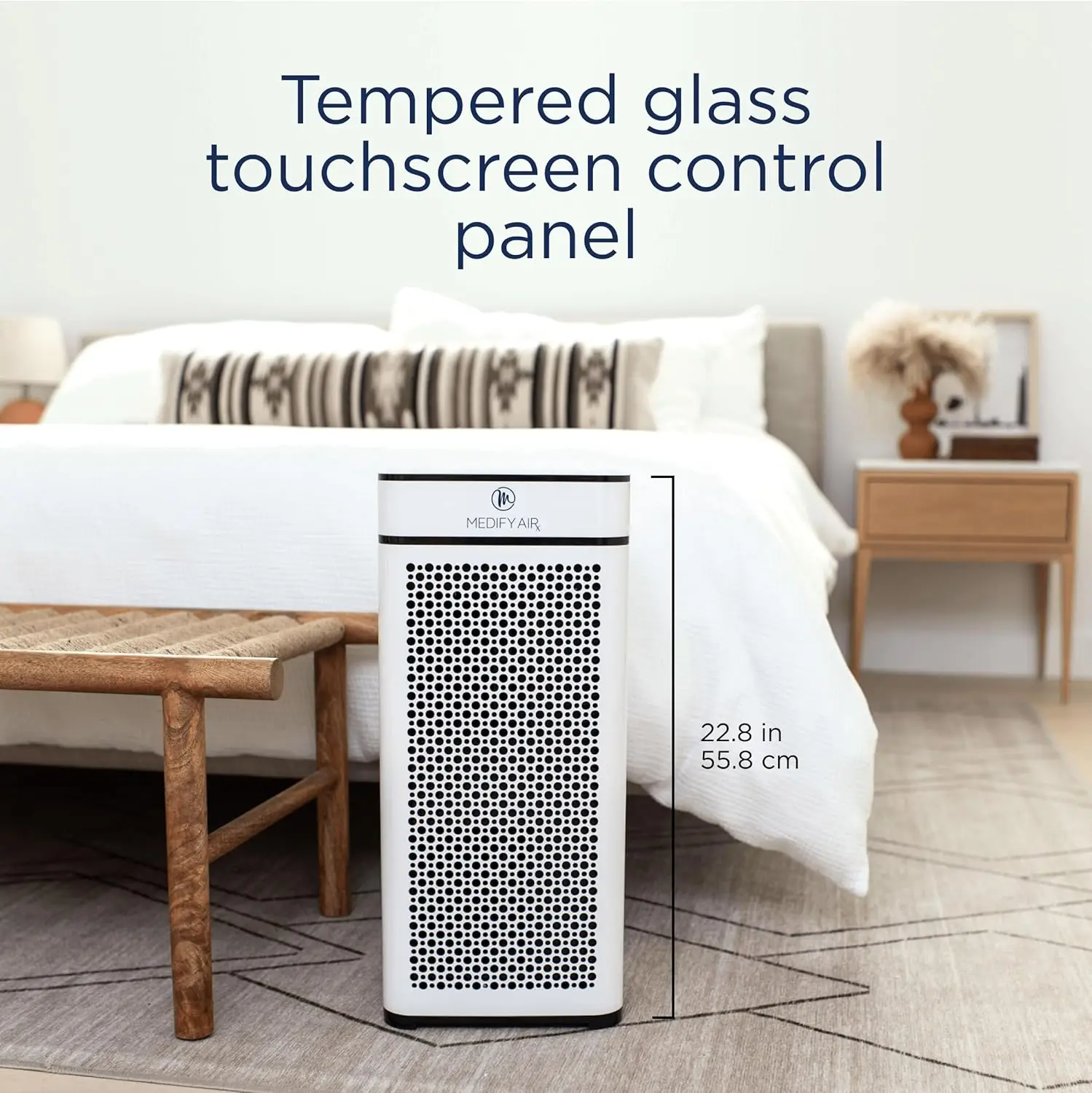 MA-40 Air Purifier with True HEPA H13 Filter | 1,793 ft² Coverage in 1hr for Smoke, Wildfires, Odors, Pollen, Pets | Quie 3