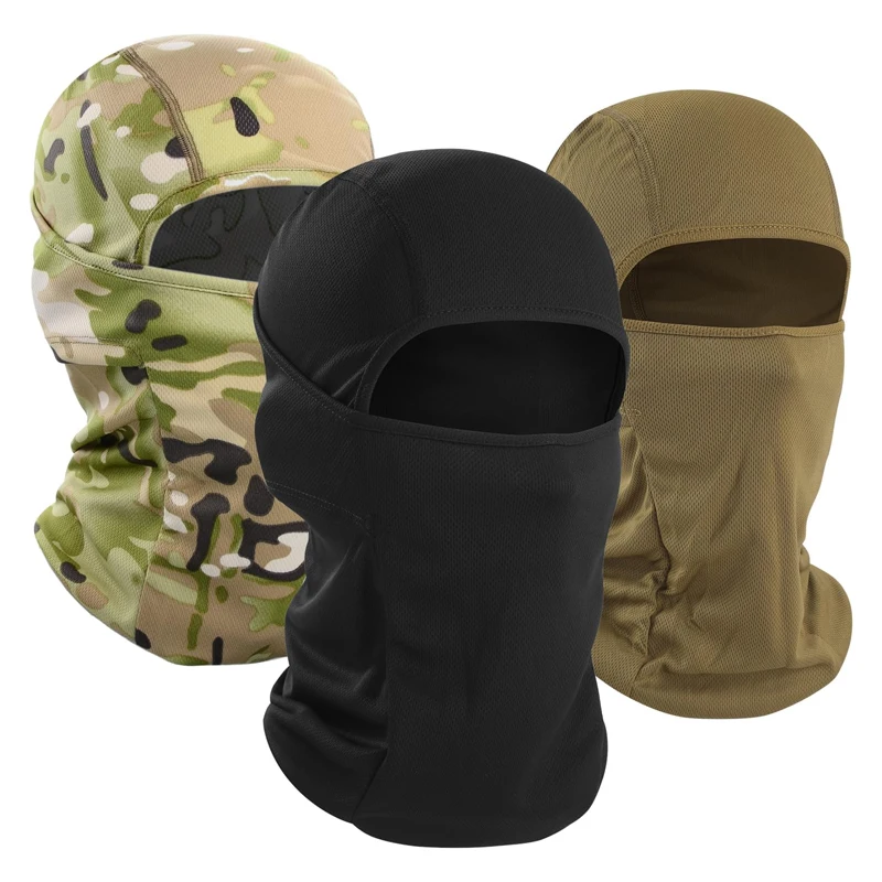 Tactical Camouflage Balaclava Full Face Mask Cycling Hunting Hat UV Protection Ski Sun Hood Motorcycle Face Mask face mask motorcycle face mask