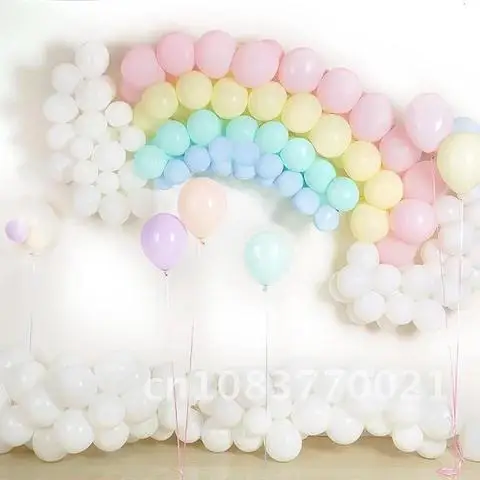 

30pcs 5inch Macaron Candy Latex Balloons Birthday Party Decorations Kids Wedding Party Baby Shower Balloon Stand Arch Decoratio