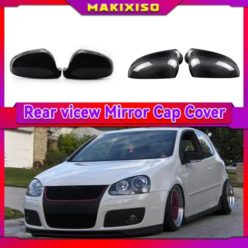 

For Volkswagen Golf 5 MK5 GTI Jetta 5 Passat B6 B5.5 Side Wing Mirror Covers Caps For VW Sharan Golf 5 6Plus Variant EOS