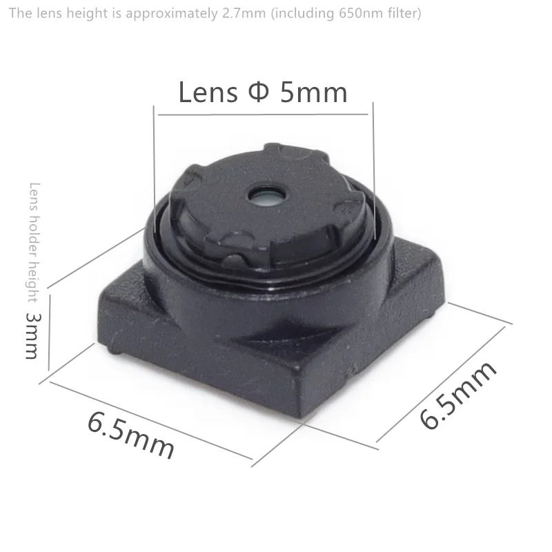 M5 Mount 2.8mm Mini CCTV Lens for 960P 720P 1080P or 5MP HD Mini CCTV Cameras Built-in IR Filter