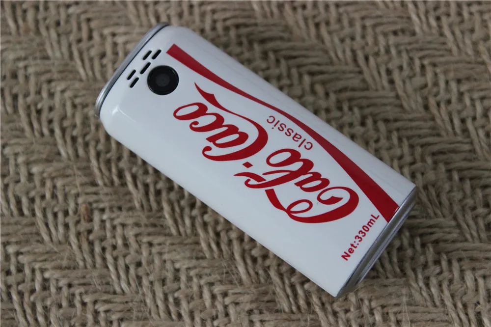 SATREND K8 Fashion Mini Mobile Phone Cola Shape Dual SIM Telefone MP3 Call Recording 1.0'' Pocket Smallest Size Cellphone
