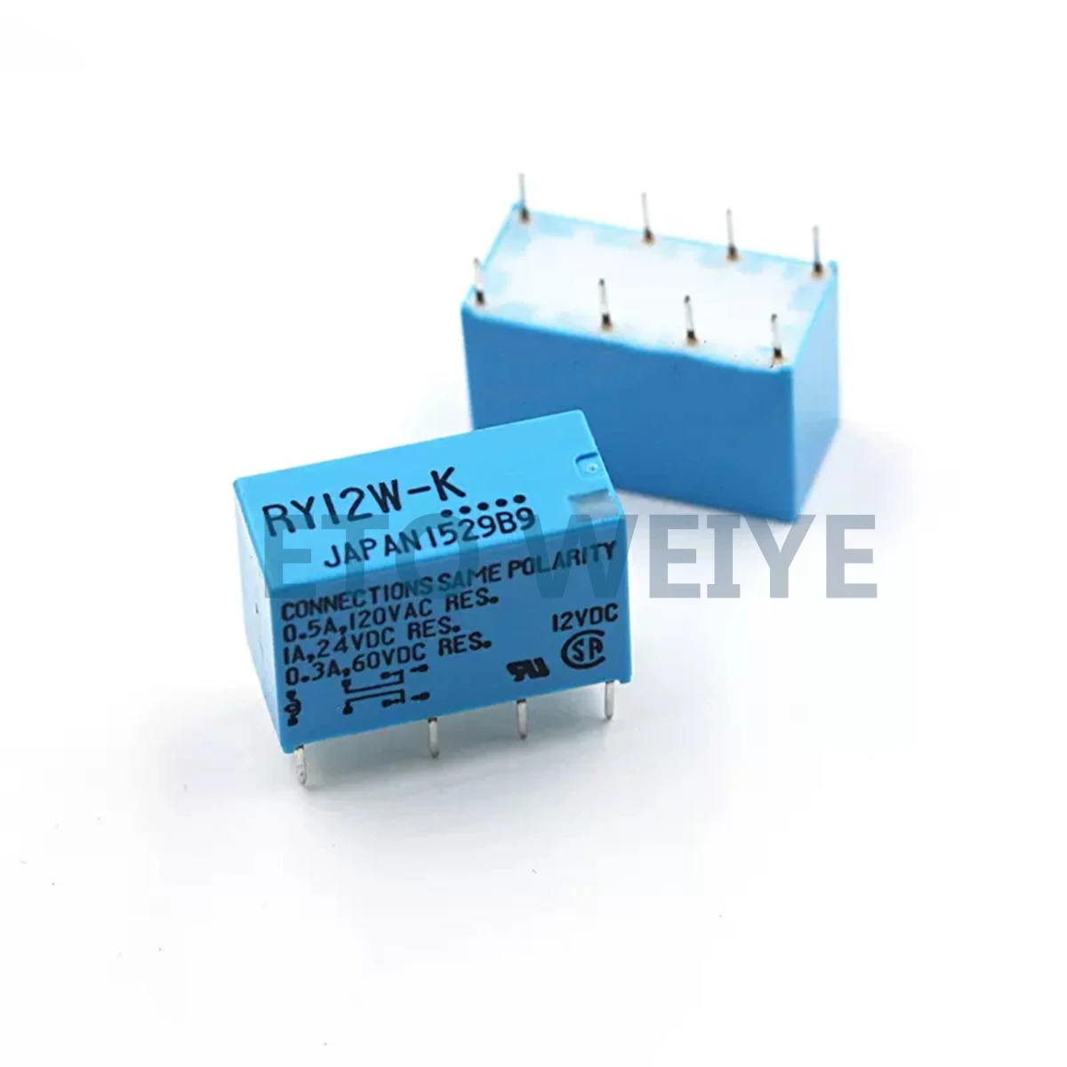 

RY12W-K DIP-8 Two open and two closed signal relays For more information, please contact