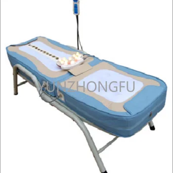 Massage bed whole body jade roller heating