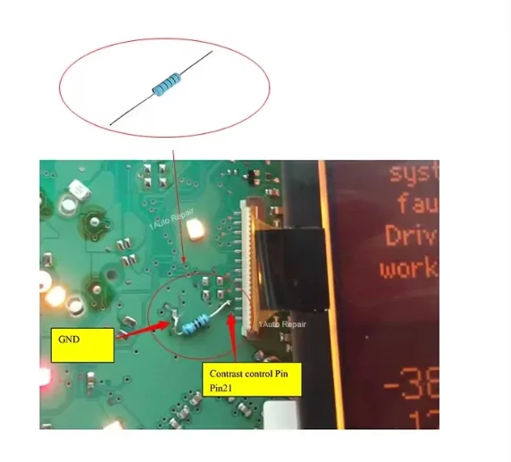 Pantalla LCD para el Panel de Instrumentos de Mercedes W169 W245 Clase A B, A1695400448 0263643242 7V 8V, Plug and Play 4