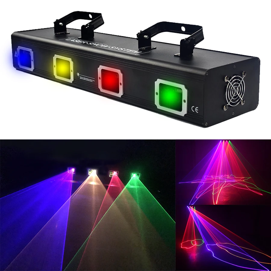 30W Sound Active LED Laser Stage Light Effect RGB Show Disco DJ Party Bar Light 