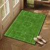 Soccer Sports Football Field Patterned Living Room Area Rug Green Field Carpet Modern Bedroom Non-Slip Home Decorative Floor Mat 4