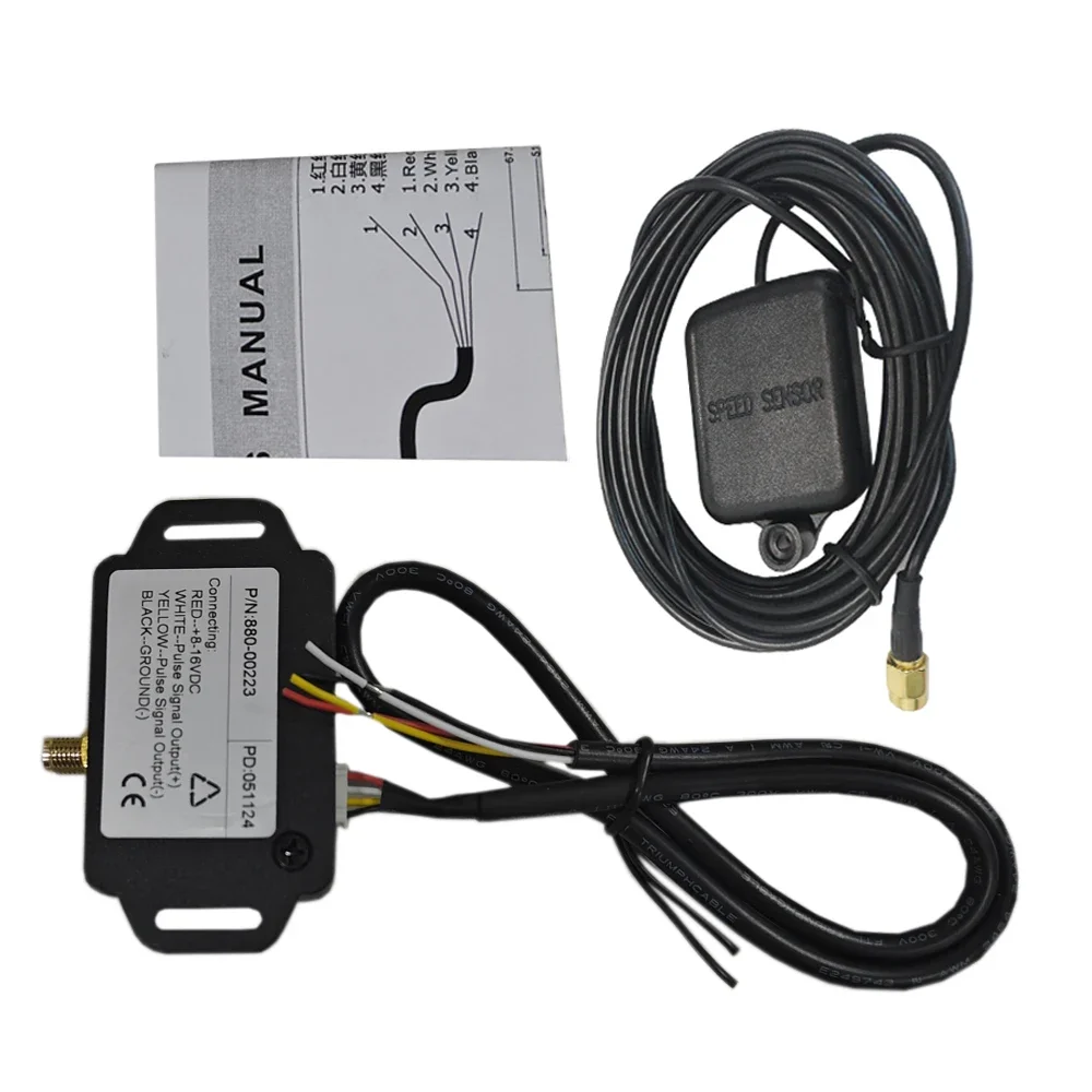 Universal 12VDC Speedometer Sender Adapter Speed Signal Convertor Shift between GPS and Pulse ELING for Tachograph Speedometer