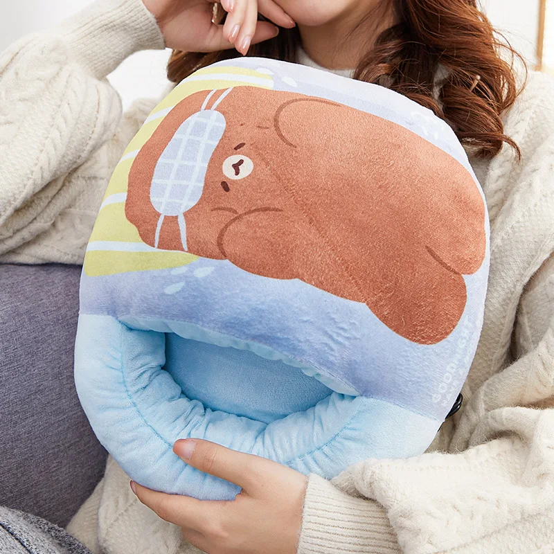 전기 온열 시트 따뜻한 발 워머 가열 패드, 세탁 가능한 열 제어 설정, 온열 쿠션, 따뜻한 발