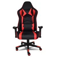 Chaise Gaming Dossier Haut avec Repose-Pieds et Rotation 360° 3