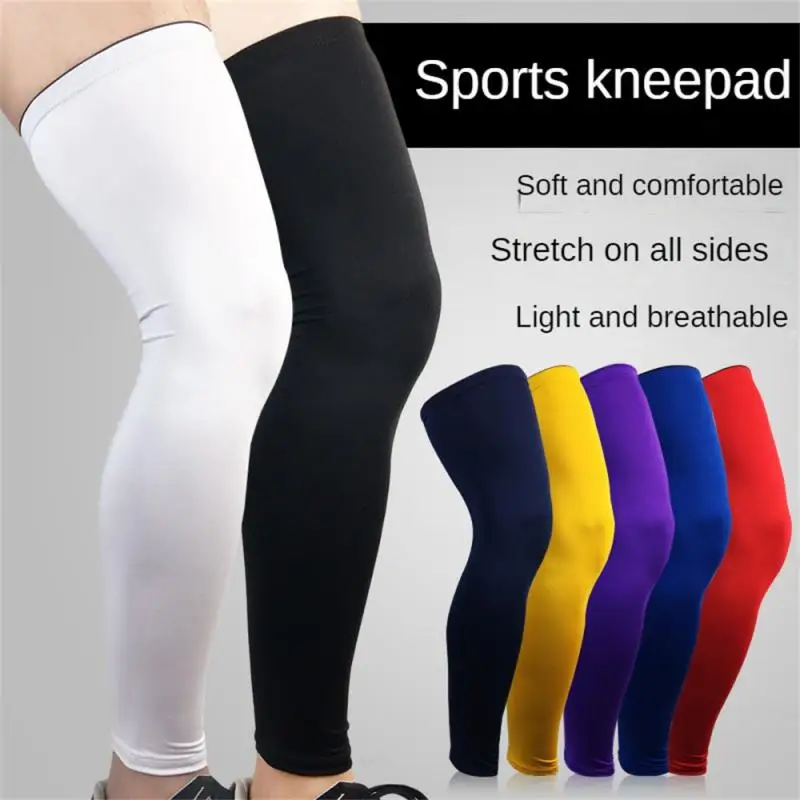 

Knee Pads Friction Resistant Comfortable Moisture Absorption Breathable Sweat Tidy Breathable Knee Pads Silica Gel Anti-slip
