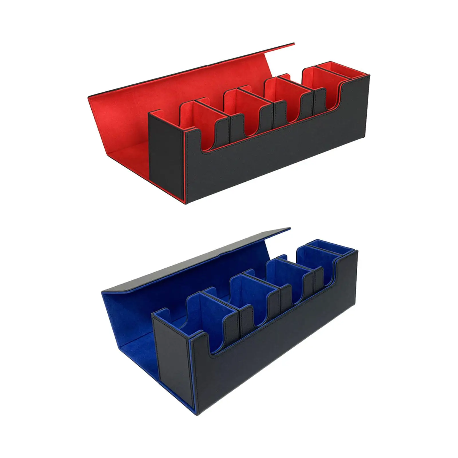 

Trading Card Deck Box Album Standard for 400+ Cards Durable Card Deck Case