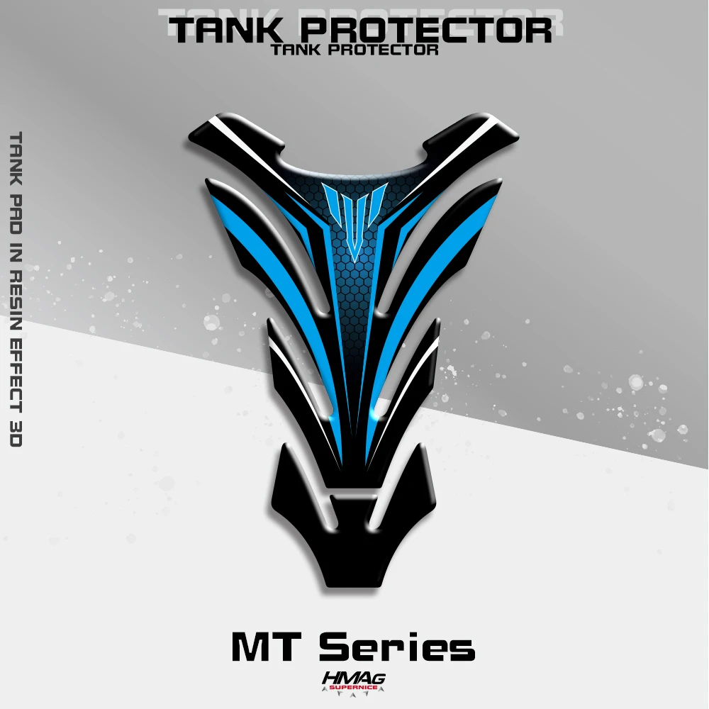 

Reflective Sticker Decal Stereo 3D Motorcycle Fuel Tank Pad Cover Protector For MT01 MT03 MT07 MT09 MT10 MT 01 03 07 09