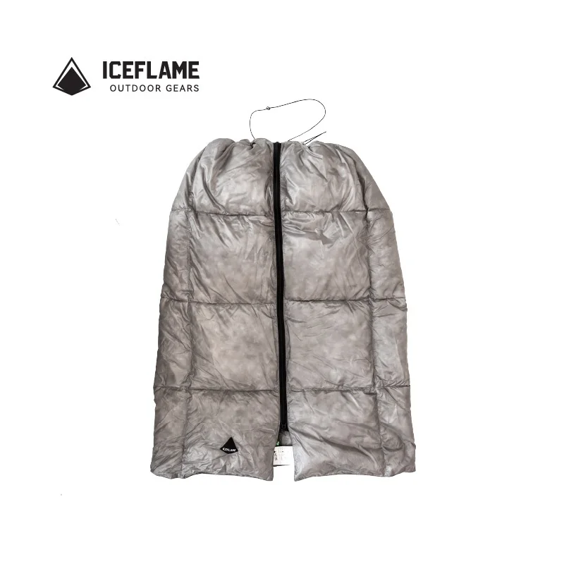 Ice Flame NXT Mutifunction Down Quilt Outdoor Portable Down Skirt Cloak Spliceable Travel Insulation Duck 800FP