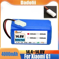 100% Brand New 4S1P 14.4V 4000mAh Li-ion Battery Pack,For XIAOMI MIJIA Mi Robot Vacuum-Mop Essential G1 MJSTG1 R30 R35 1