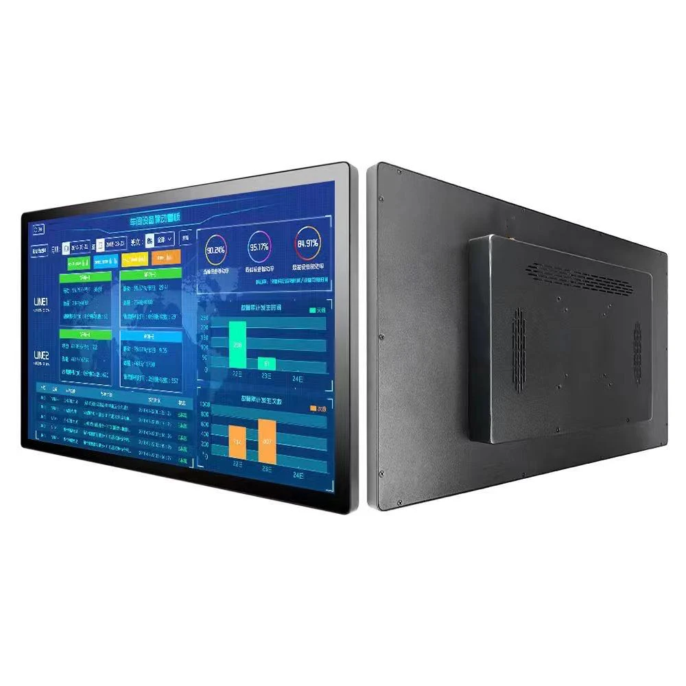 Industrial Grade Touch LCD Monitor 15.6 18.5 21.5 23.6 Inch with HDMI USB Wall-mounted Capacitive Touch Screen Monitor Display