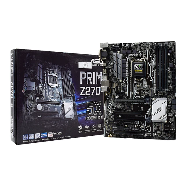 i7-7700K, ASUS PRIME Z270-A, Memory 64GB