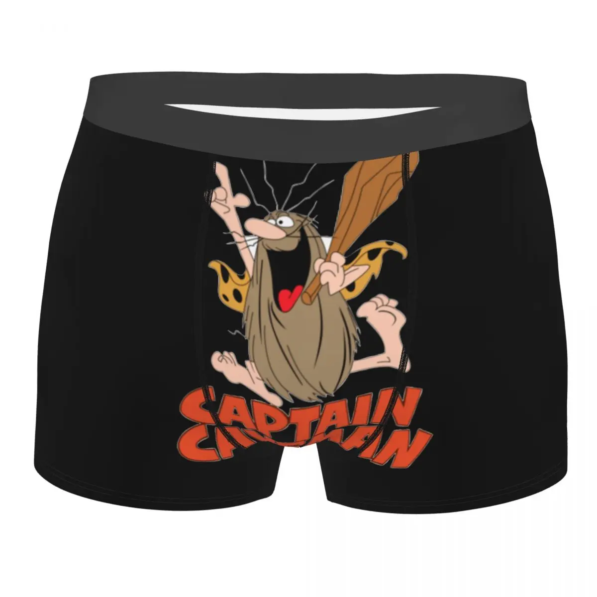 

Мужские трусы-боксеры Captain Caveman из полиэстера