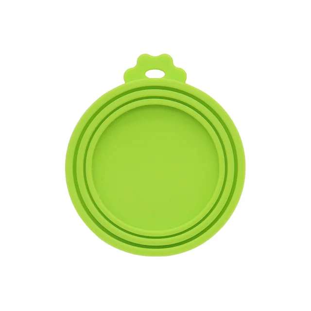 Reusable Silicone Sealing Cover Jar Pet Products Keep Food Fresh Prevent Bacterial Odor Suitable Most Sizes For Dog And Cat Cans 3