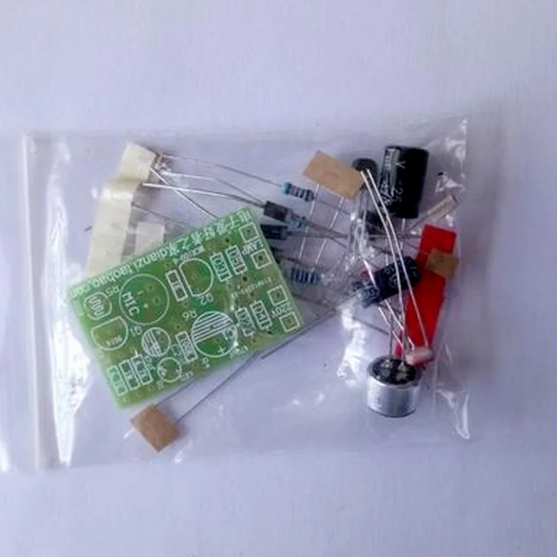 Kit Elettronico Fai Da Te 220V Lampadina Lampada Suono Attivato Interruttore Di Ritardo Automatico Suite Trousse Controllo Della Luce Indicatore Led K