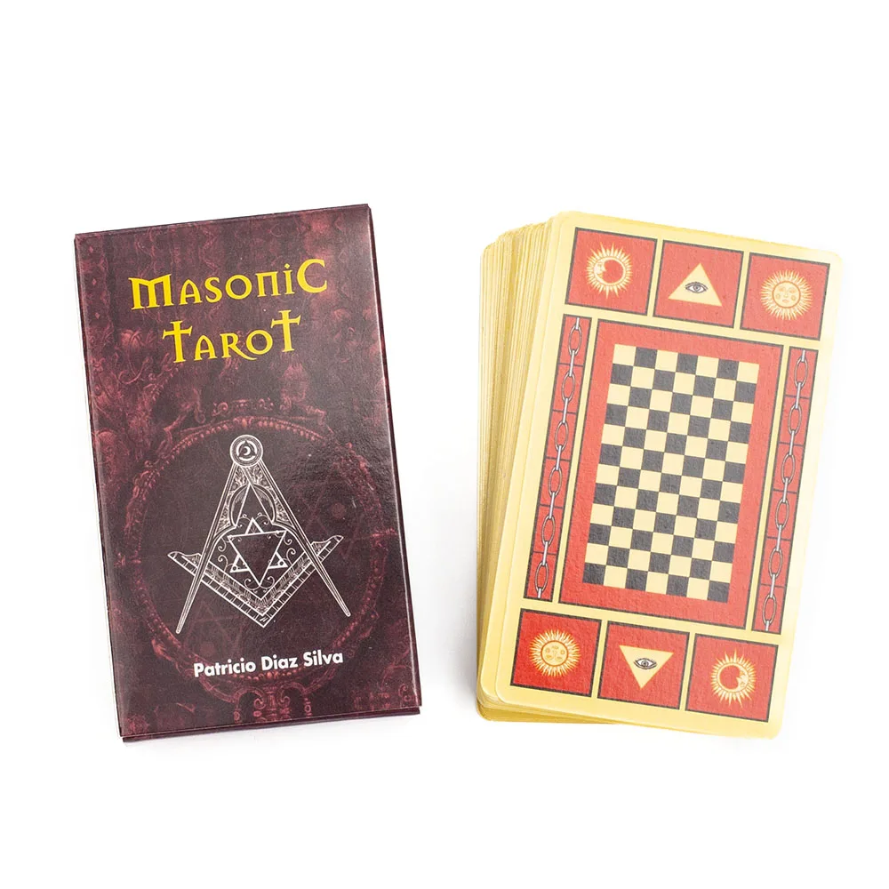 Masonic Tarot Deck Cards Patricio Diaz Silva Esoteric Fortune